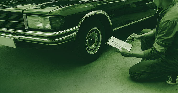 Car Breakdown on the Road